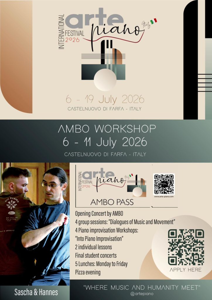 AMBO Worshop – July 2026 – Where Music & Humanity meet!