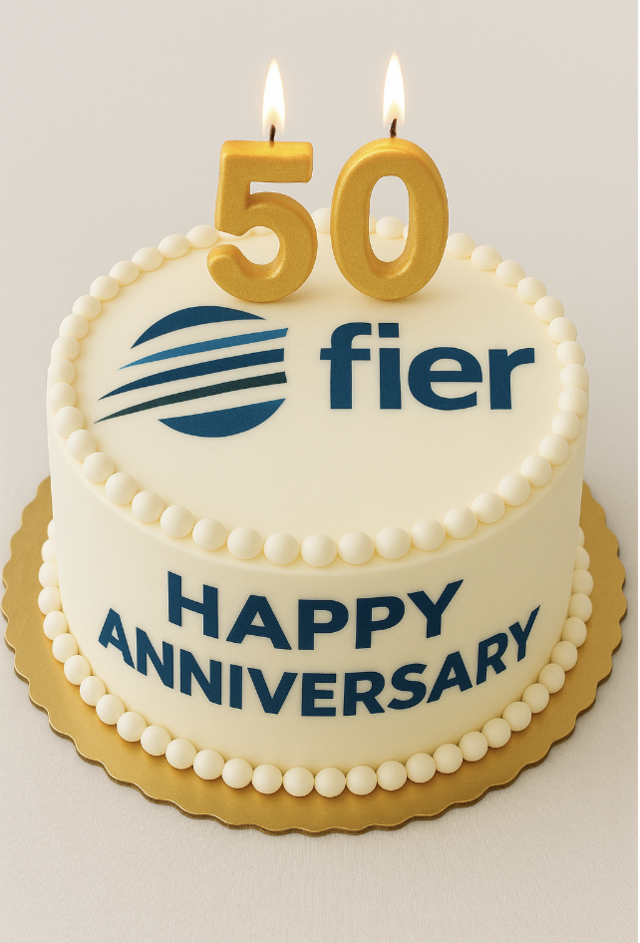 HAPPY 50th BIRTHDAY Dear FIER 🥳