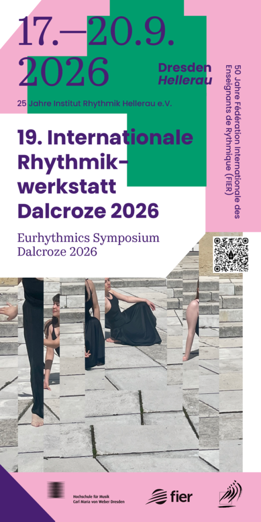 19. Internationale Rhythmik- werkstatt Dalcroze 2026 à Dresde