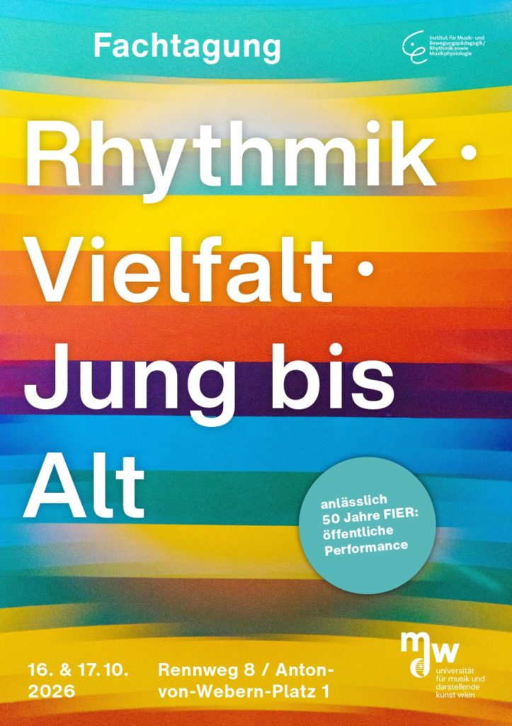 Rhythmics · Diversity · Young to Old 16 & 17 October 2026